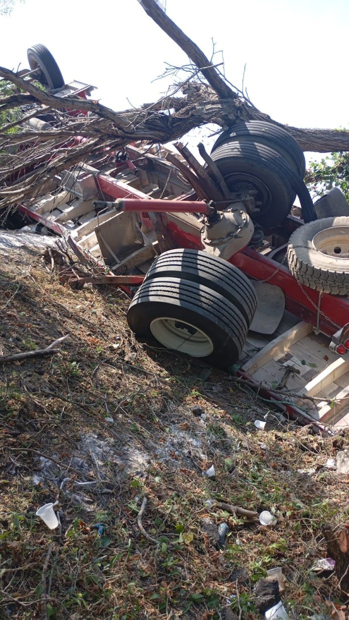 Grave accidente de tránsito en la Vía Barranquilla Santa Marta deja