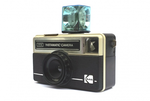 kodak instamatic camera with flash