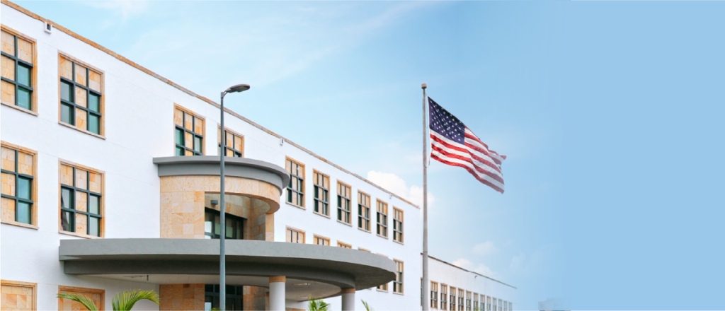 24 US embassy facade 1