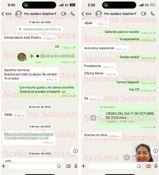 La controversial elección del magistrado Vladimir Fernández: La influencia de Sandra Ortiz e Iván Name 1 Chats