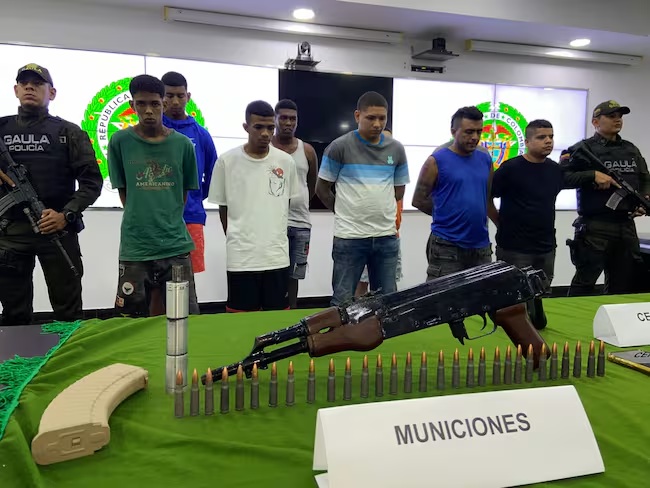 Golpe a ‘Los Pepes’ en Barranquilla: 11 capturados y arsenal incautado en operativo policial 1 1