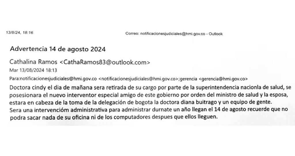 ¿Cartel de la salud en Caquetá? Señalan presunta red corrupta que implica a congresistas y funcionarios del Gobierno Petro 1 5f1c2a97 6c82 4a11 9519 82ed31c67d5e 87