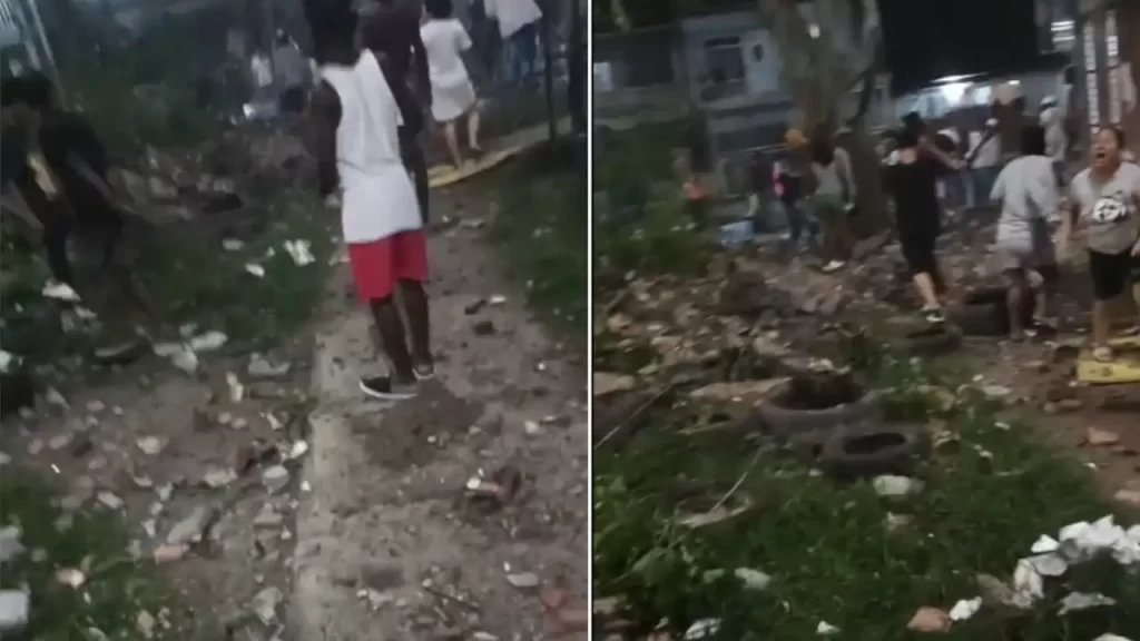 Atentado con explosivos en el oriente de Cali deja cinco heridos 1 Explosion en Cali deja tres policias heridos y varias viviendas afectadas