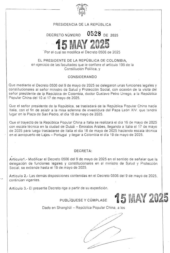 Ministro de Salud Guillermo Alfonso Jaramillo asume funciones presidenciales temporalmente 1 GrFKgBlWwAARSt