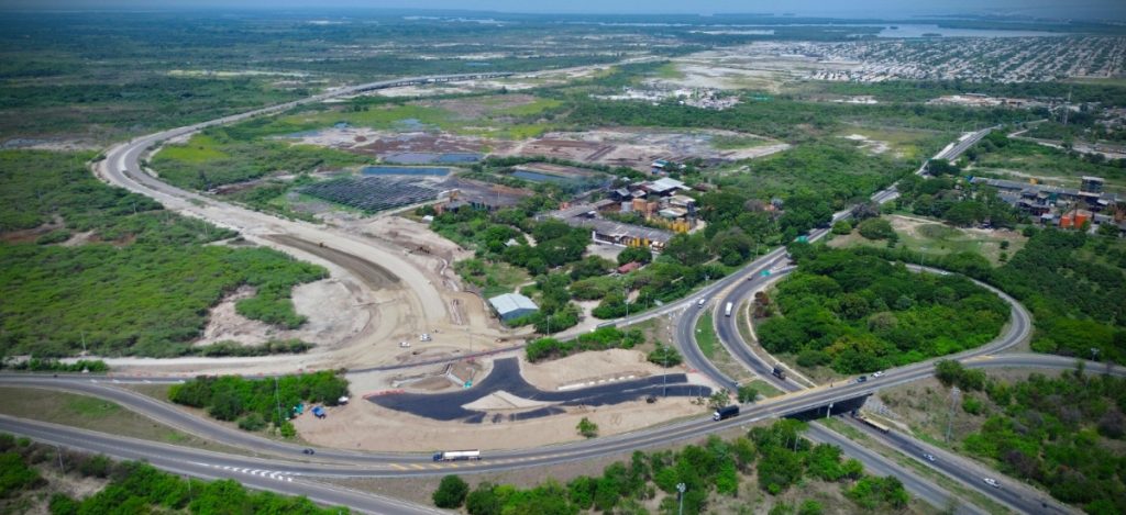 Variante Ciénaga alcanza el 90% de ejecución: un impulso a la onectividad y seguridad vial en el Caribe colombiano 1 Variante Cienaga 0