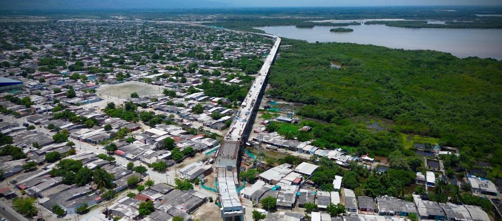Variante Ciénaga alcanza el 90% de ejecución: un impulso a la onectividad y seguridad vial en el Caribe colombiano 2 Variante Cienaga 1