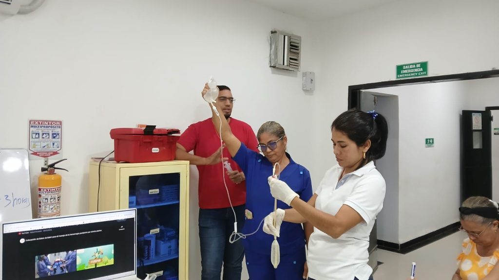Hospital de Algarrobo marca la pauta en la red pública hospitalaria en capacitación en emergencia obstétrica 1 cd000b66 b158 4646 982d aff8ebec3d9d