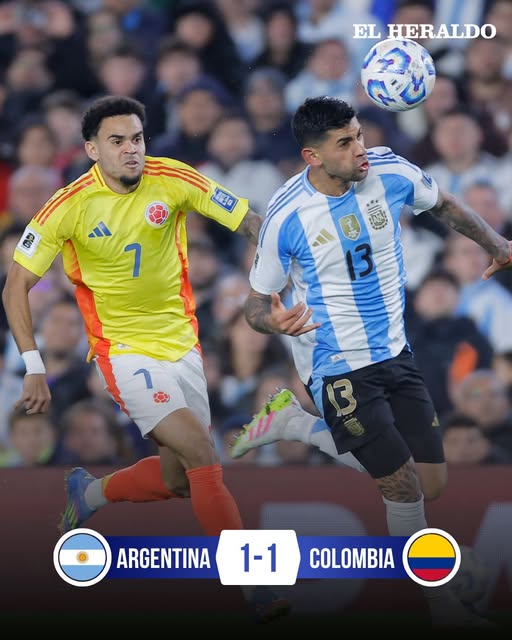 Luis Díaz enciende a Colombia: empate con sabor a hazaña ante la campeona Argentina 2 500770093 1069047285328707 6128863683855262554 n
