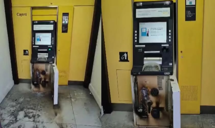 Delincuentes usaron explosivos para robar cajero automático en Juan de Acosta 1 505790019 18078520762860111 4992257222499913434 n