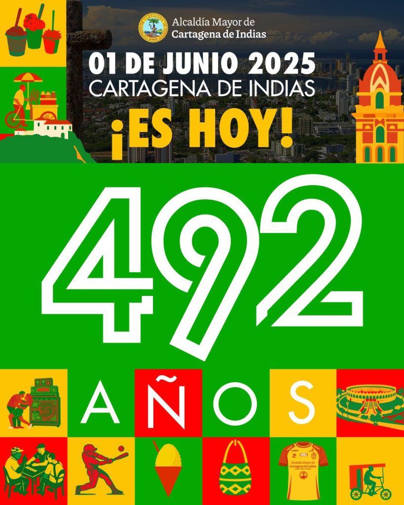 Cartagena celebra 492 años de historia, orgullo y sabor Caribe 1 GsXFpoLWsAAIPPQ 1