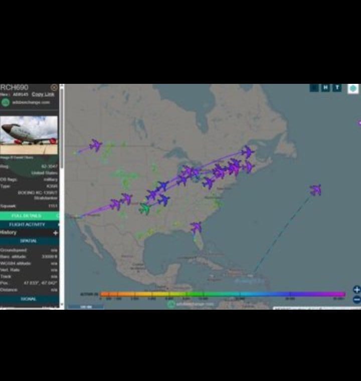 EE. UU. despliega al menos 26 aviones cisterna militares rumbo a Europa en un movimiento inusual 1 GtiSVKIW4AAOJ3r