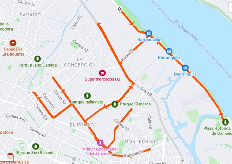 Por obras de rehabilitación de vías y evento deportivo, cierres viales para este fin de semana 1 IMG 20250606 WA0034 758x537 1
