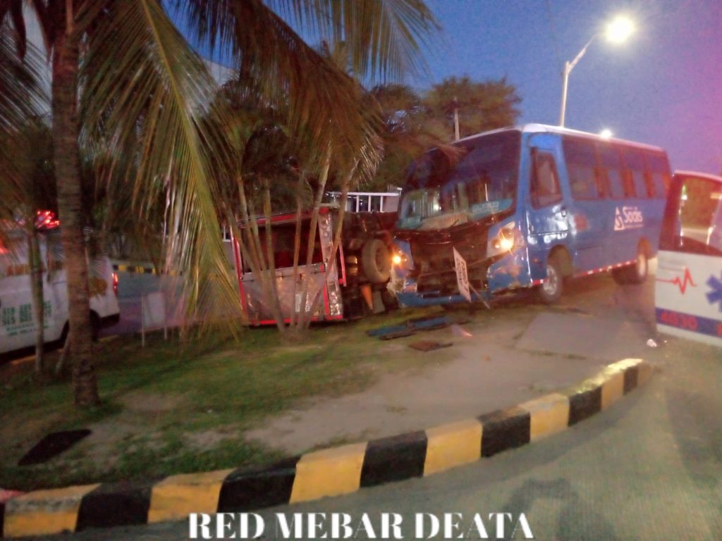 Varios heridos deja accidente de tránsito vía a Juan Mina 5 IMG 20250620 WA0105