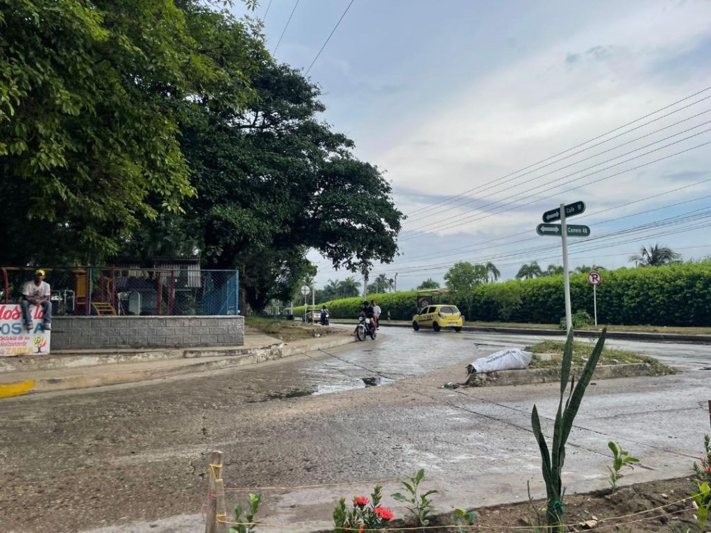 Soledad en vilo: panfletos extorsivos paralizan el transporte informal en pleno miedo colectivo 3 Interseccion de la Calle 18 con carrera 48