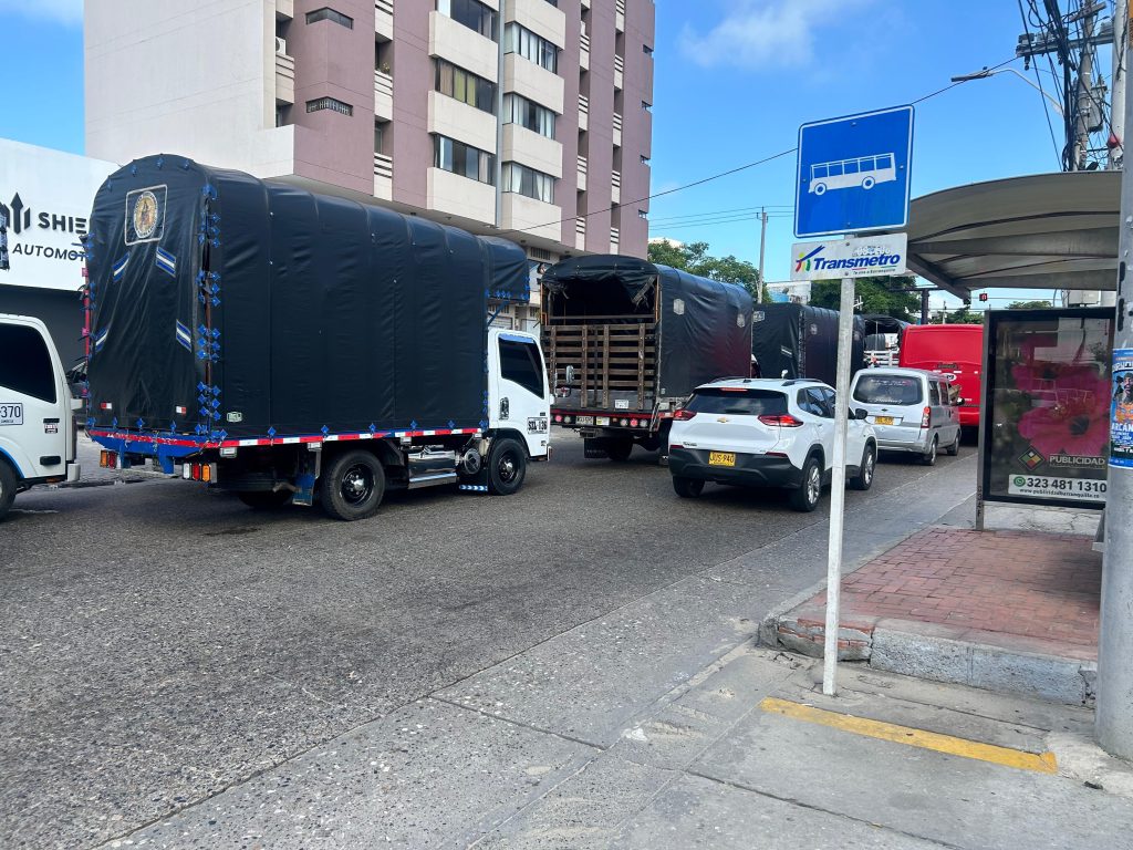Transportadores de carga mediana protestan en Barranquilla contra cobros por cargue y descargue 2 WhatsApp Image 2025 06 03 at 8.37.09 AM