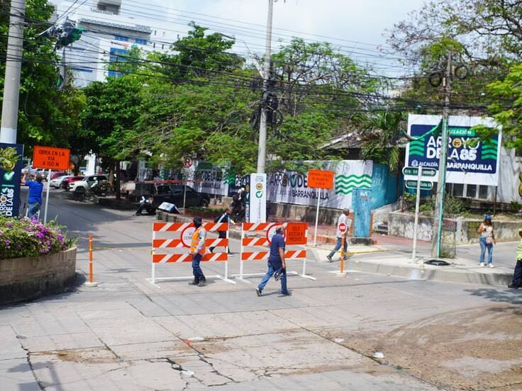 Ojo, conductores: cierre vial en la calle 85 de Barranquilla hasta diciembre 1 download 2