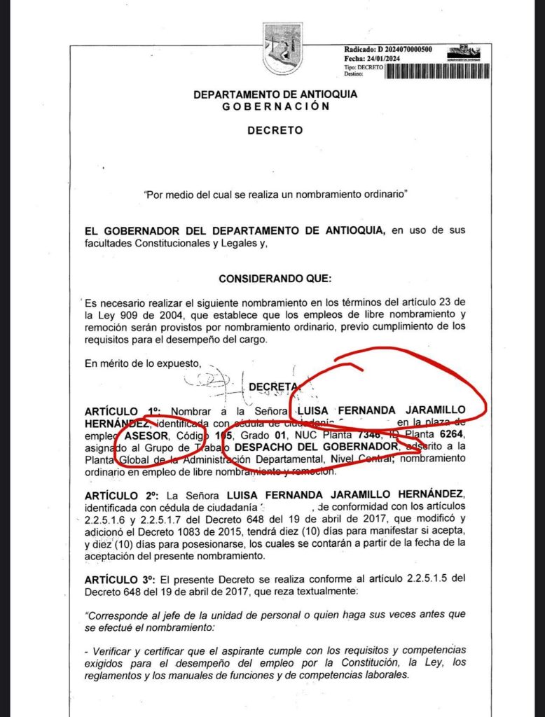 Renuncia subgerente de la Lotería de Medellín tras revelarse que su esposa ganó premio de $16 mil millones 1 ec723a5b 16d6 4eb7 9b6c 438c13acc94f