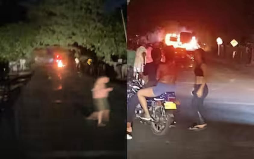 Terror en la vía Panamericana: carro bomba deja una mujer muerta y dos policías heridos en el sur del Cauca 1 517247550 1277729011030028 1501700126138045852 n