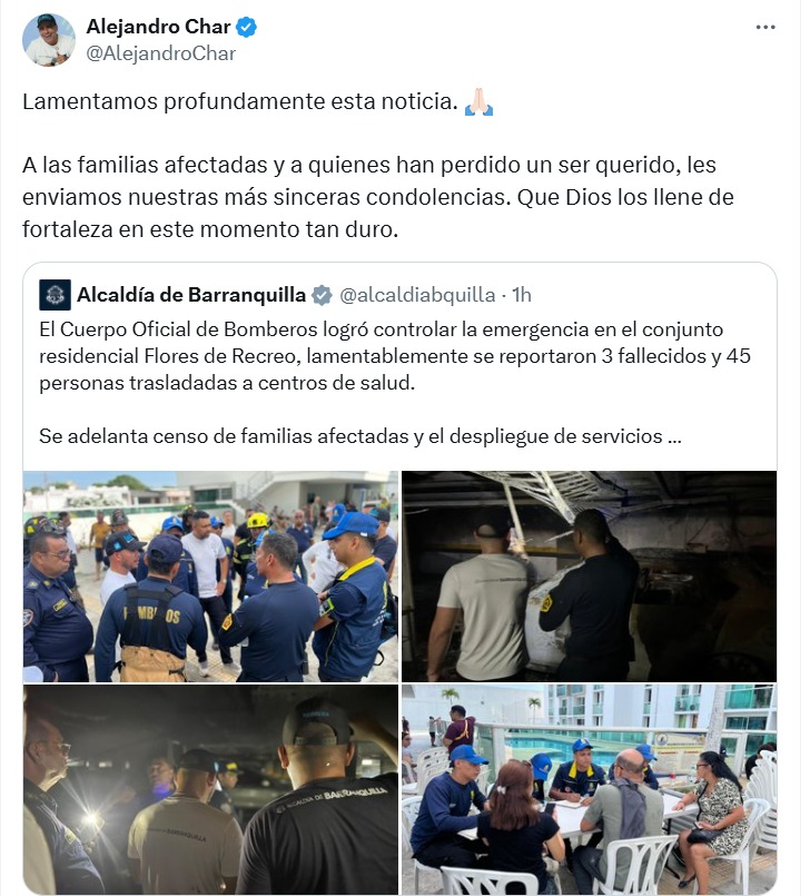 Flores del Recreo: tragedia y caos por incendio que dejó tres muertos y decenas de afectados 1 Flores del Recreo 6 0