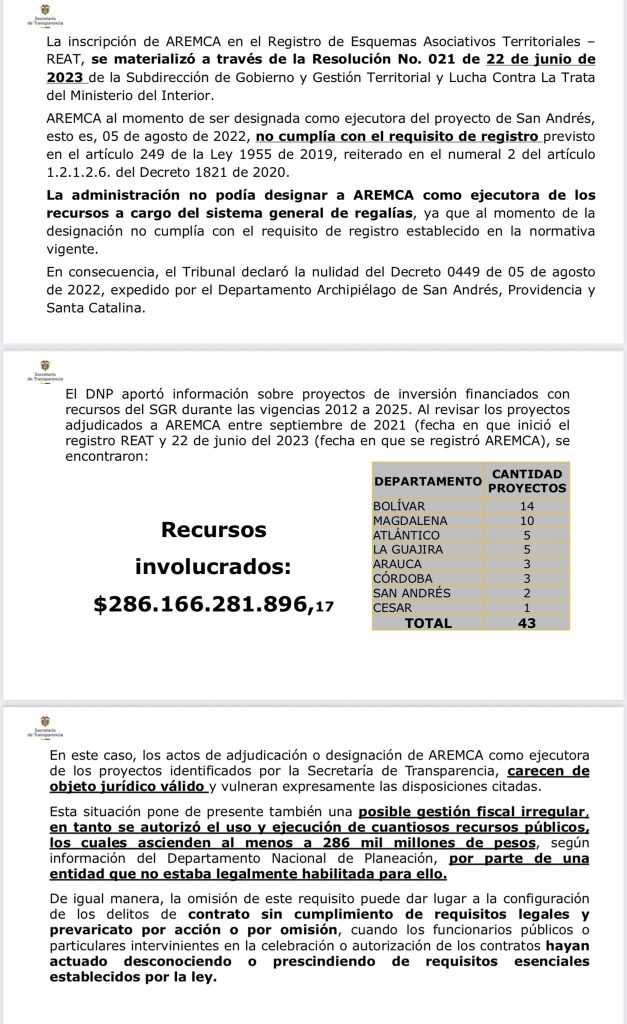 Fiscalía allana sede de AREMCA en Barranquilla por presuntas contrataciones irregulares 3 Gv RDs5WMAAAfE0