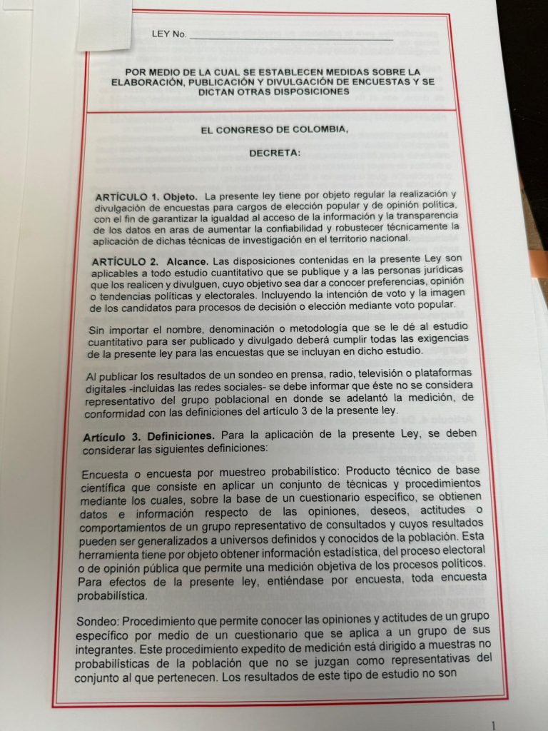 Lista para sanción presidencial la controvertida Ley de Encuestas 1 GvgfNJ3XcAA7oDF
