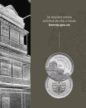 El Banco de la República presentó moneda conmemorativa de los 500 años de Santa Marta 3 Gvlv4lGWcAEW3Op