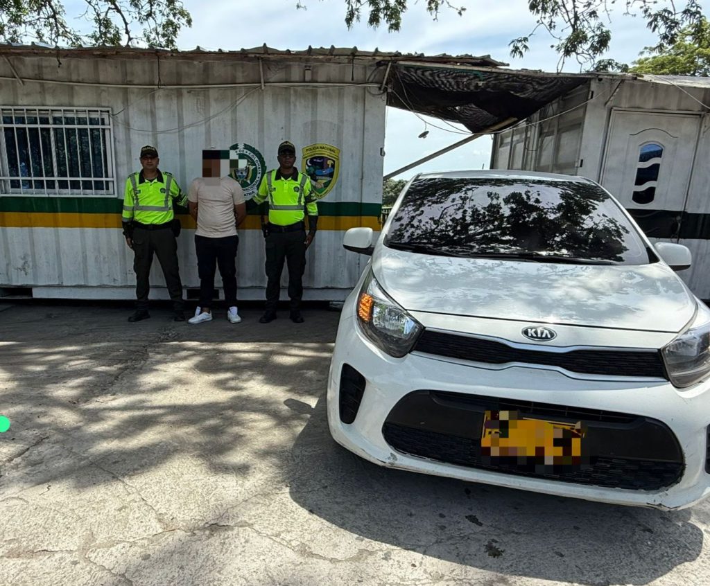 A prisión hombre capturado conduciendo vehículo robado en Barranquilla 1 ecbeae68 4e91 445b 84aa adf248bff89a