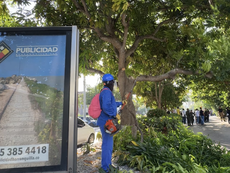 Alcaldía de Barranquilla recupera espacio público en la carrera 46 con calle 93 2 Fotos intervencion cra 46 cl 93 3