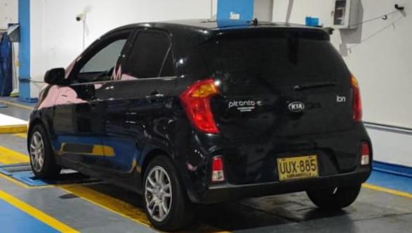 Vehiculo robado
