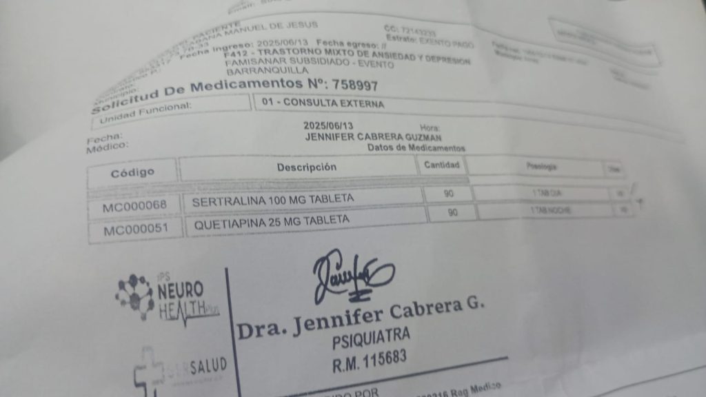 VIDEO: Denuncia negligencia en entrega de medicamentos por parte Famisanar y su dispensario Cafam 2 d110ad7b 8f59 4b2d 9252 cbf5023033ca