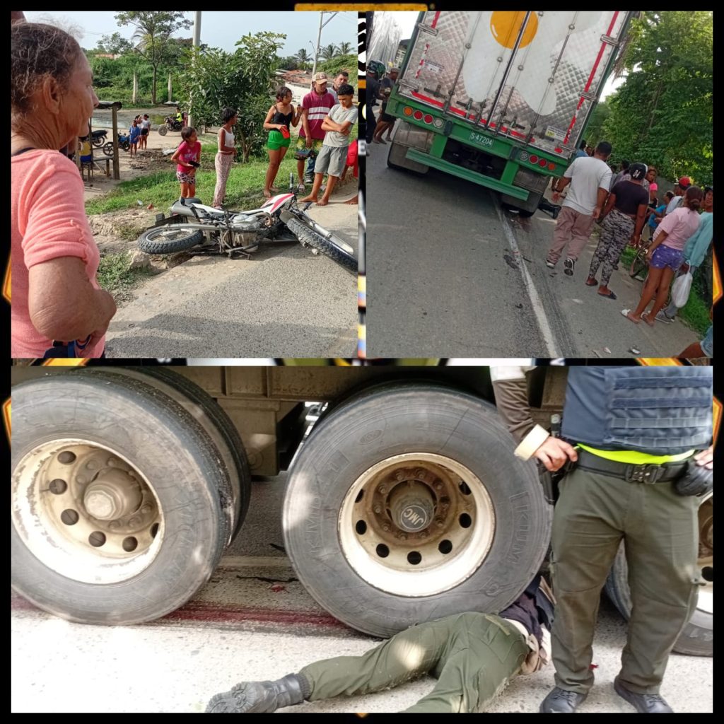 Persona fallece tras ser arrollada por tractocamión en vía Barranquilla, sector de Palermo 1 d571b49b d8ce 4d35 838e 1ebf635f7bb8 1