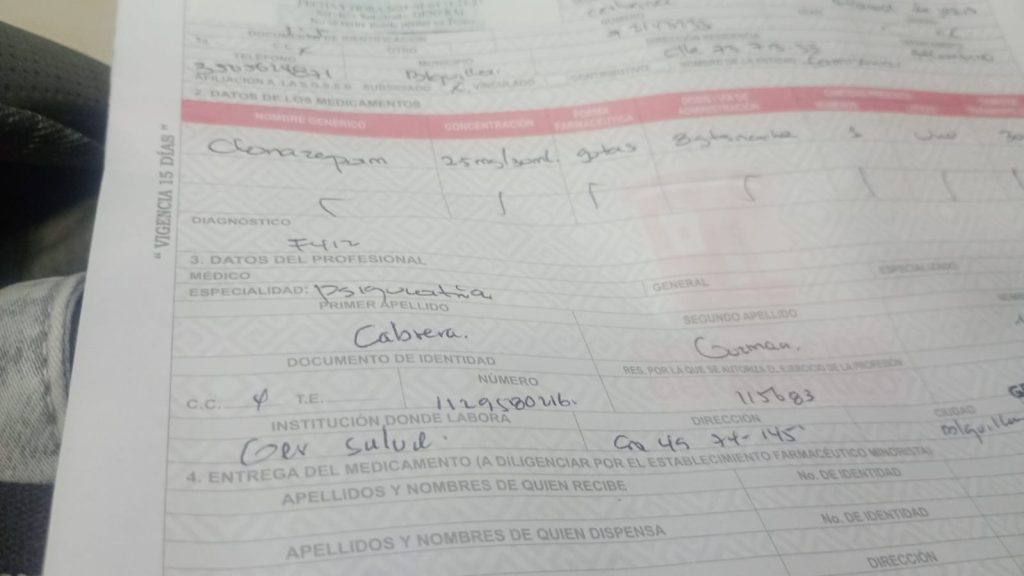 VIDEO: Denuncia negligencia en entrega de medicamentos por parte Famisanar y su dispensario Cafam 1 eb29a943 5605 4d44 b373 42e3b3fa72ed