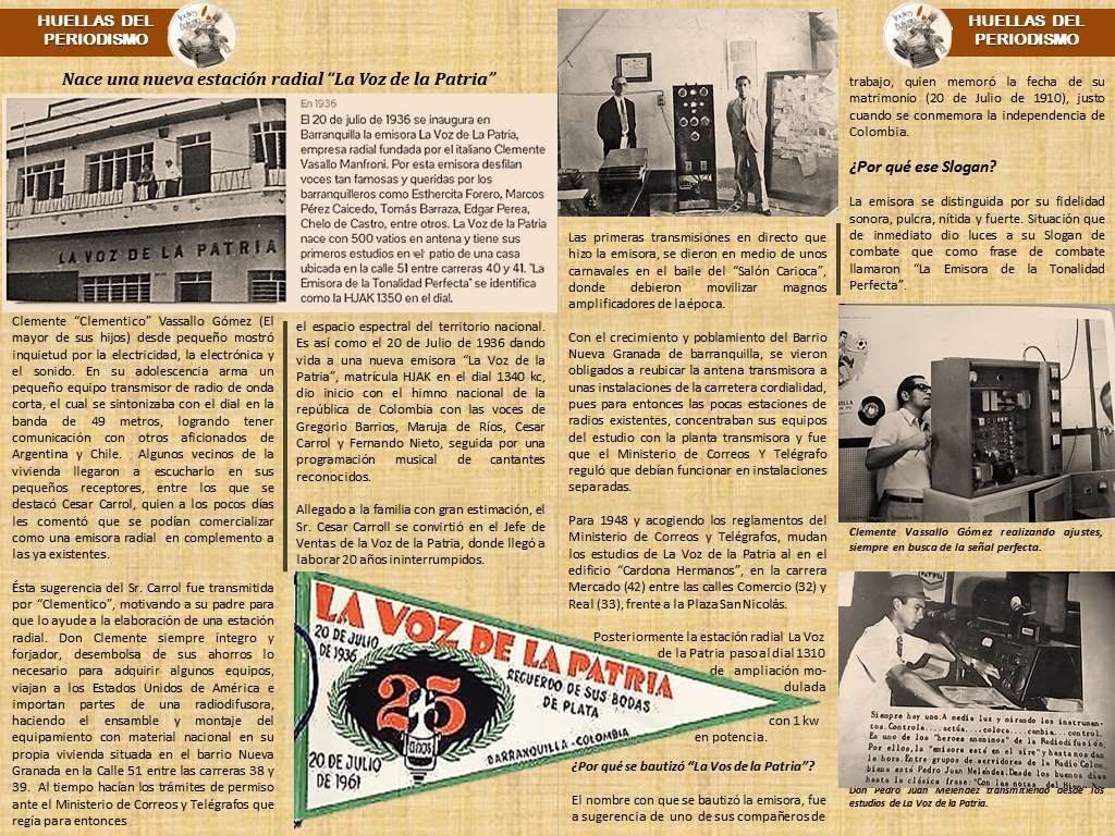 12 de septiembre nació Clemente Vasallo Gómez, creador de La Voz de La Patria 2 2 1