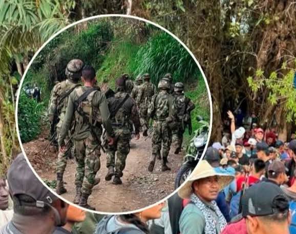 Tensión en el Cauca: 72 militares retenidos por civiles en asonada impulsada por disidencias de las Farc 1 544499305 1231073315700800 2584855291568935241 n