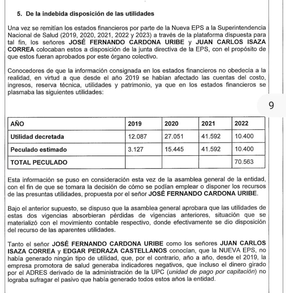 Juicio a exdirectivos de la Nueva EPS destapa presunto esquema de ocultamiento y desvío de más de $70.000 millones 2 546619581 1323142139182906 577206089798884396 n