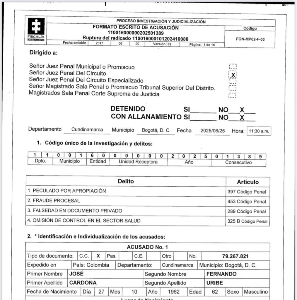 Juicio a exdirectivos de la Nueva EPS destapa presunto esquema de ocultamiento y desvío de más de $70.000 millones 1 548342267 1323142129182907 4172988013618925767 n