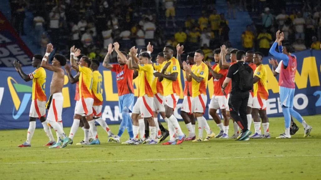 ¡Colombia vuelve al Mundial! Triunfo ante Bolivia sella la clasificación a la Copa del Mundo 3 Colombia despues de clasificar al Mundial. 1152x648 1