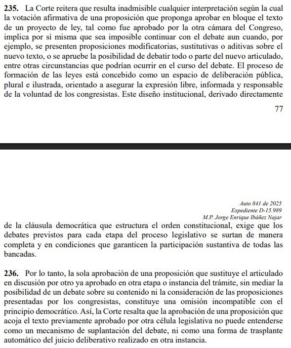 Paloma Valenciainsiste ante la Corte tumbar la reforma pensional: Asegura vicios de procedimiento y entramado criminal 4 G2AhnBVWoAAj84p