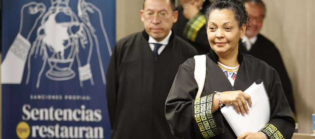 La magistrada Ana Manuela Ochoa Arias de la JEP 0