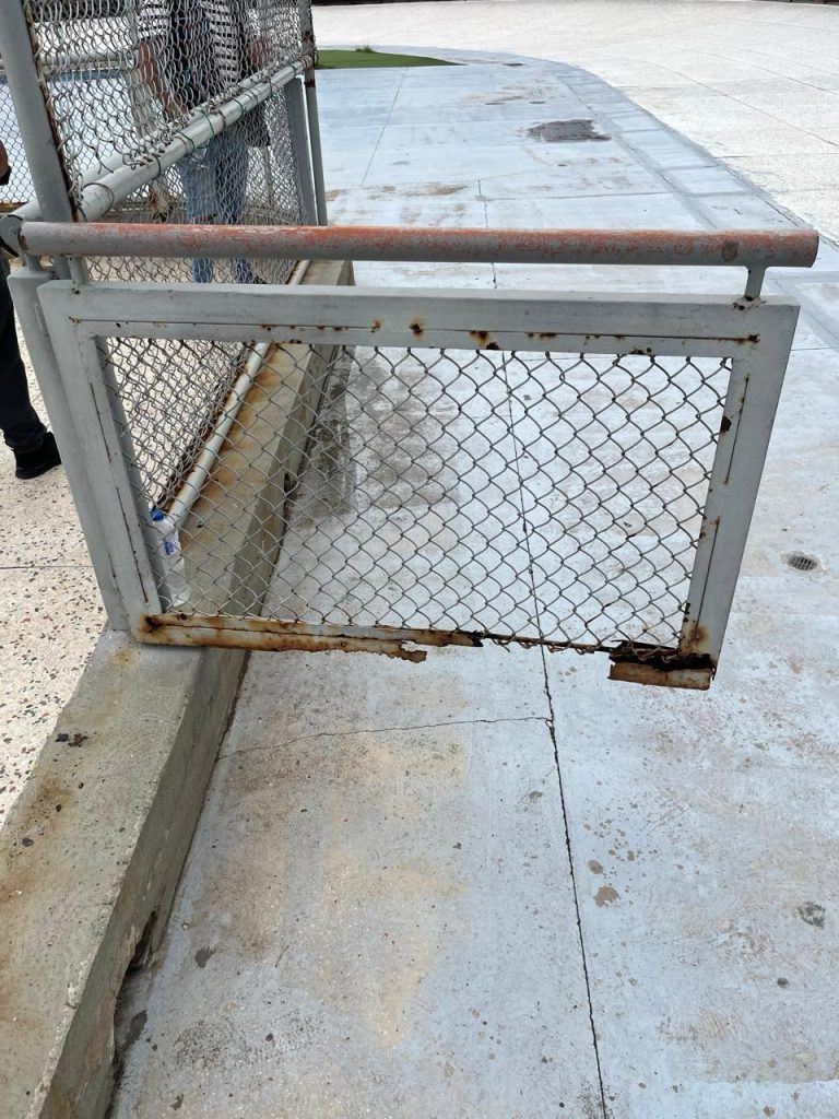 Pista de Hockey antes