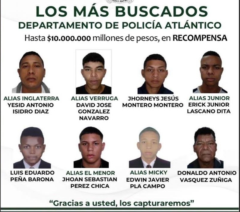 Alias “El Menor”, capturado entre los más buscados en el Atlántico por homicidio 1 image 55 1 1