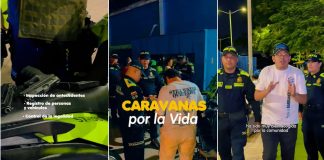 Alcaldía lidera nuevas “Caravanas por la Vida” para fortalecer la seguridad en Barranquilla