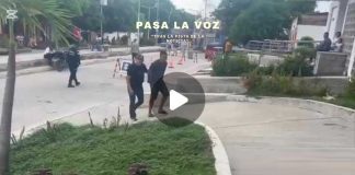 VIDEO: Capturan a dos integrantes de “Los Pepes” por extorsión en Malambo