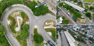 Más de 3.000 metros cuadrados llenan de vida la estación Joe Arroyo