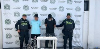 Policía captura a dos presuntos integrantes del Clan del Golfo en Santa Marta durante operación “Agamenón”