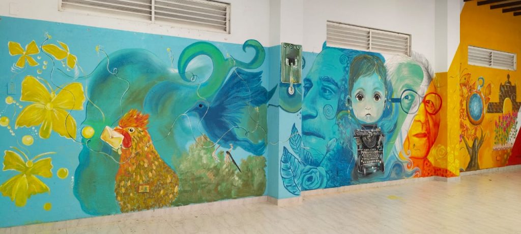 “Ticho Art” pinta Macondo: la muralista colombiana que llegó desde Alemania para rendir homenaje a Gabo en Aracataca 9 4041e648 b1f2 44cd b7ab 418d759fbcb2