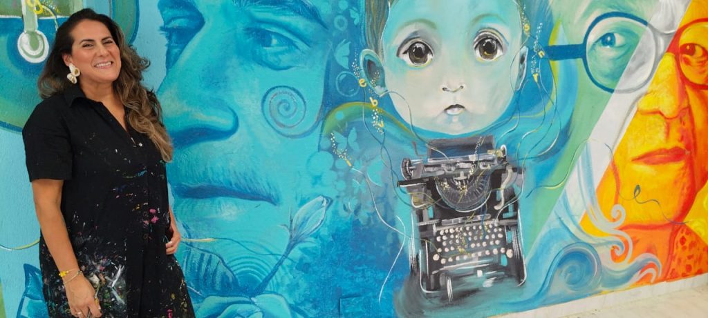 “Ticho Art” pinta Macondo: la muralista colombiana que llegó desde Alemania para rendir homenaje a Gabo en Aracataca 2 405638ec 1159 42bc a048 9535693c3c7b