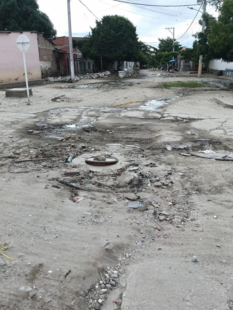 Nuevos hundimientos en la calle 25 con carrera 6 del barrio Carreño en Ciénaga preocupan a la comunidad 1 572013498 1269688815174724 1719753768307066431 n