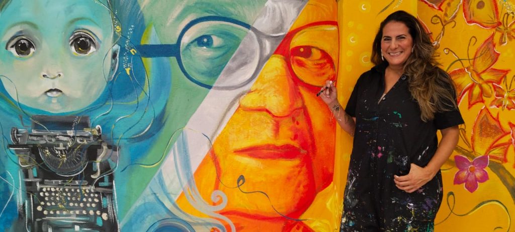 “Ticho Art” pinta Macondo: la muralista colombiana que llegó desde Alemania para rendir homenaje a Gabo en Aracataca 6 9790f21e 8b28 45c1 a3d5 fbe652e2ab91