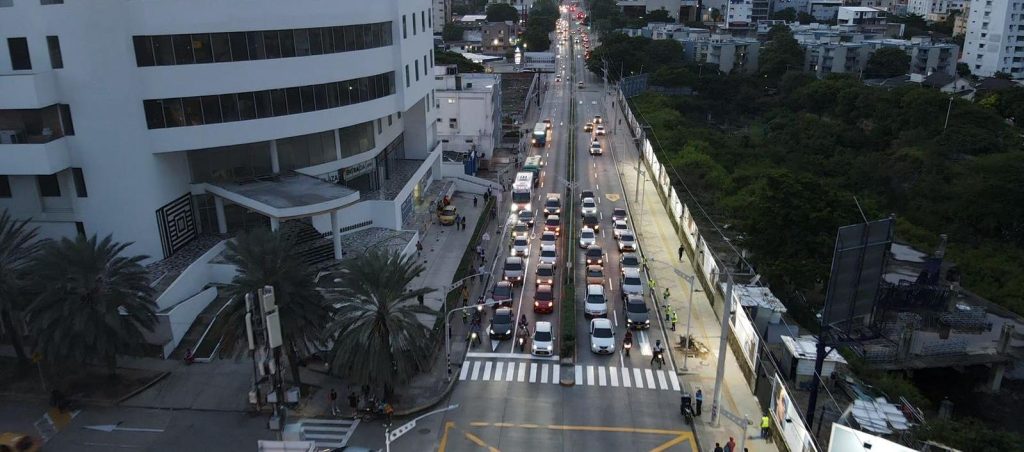 Contraflujo en la carrera 51B 0